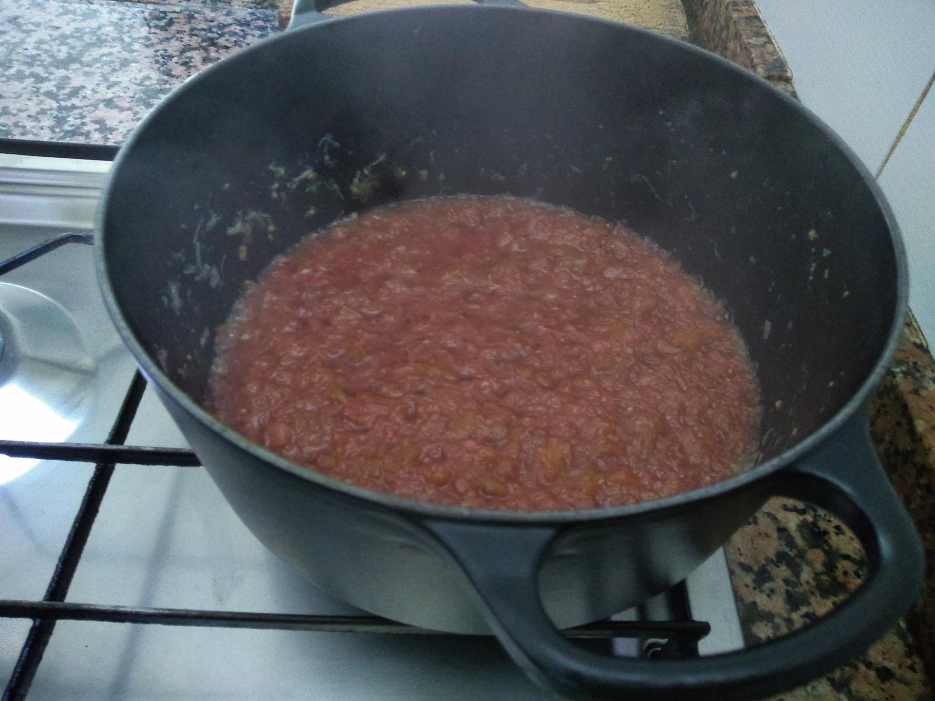 ruibarbo xa cocido